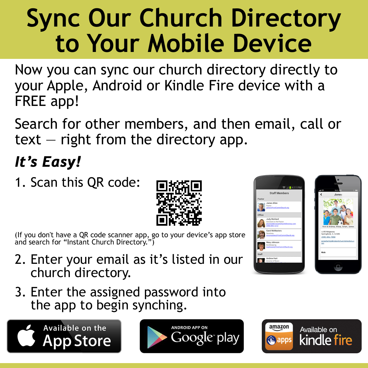 Instant Church Directory